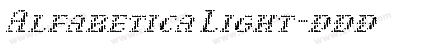 Alfabetica Light字体转换 Alfabetica Light字体转换